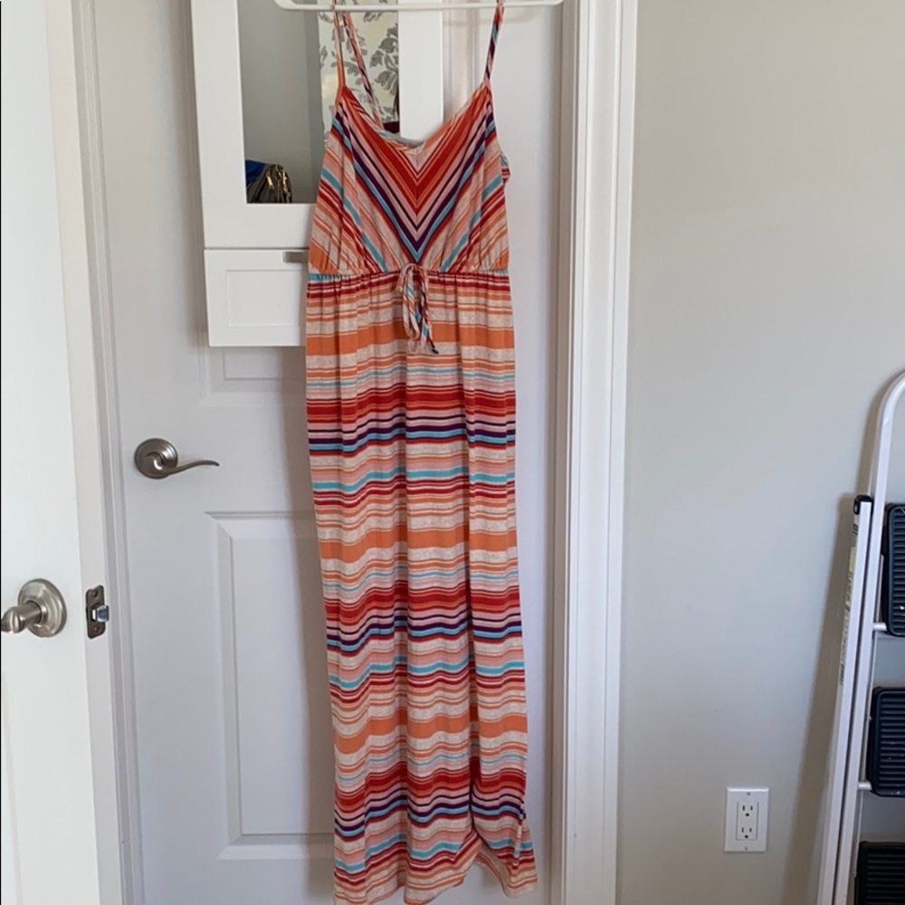 Women’s striped patten maxi